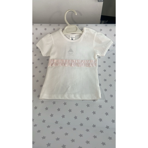 CAMISETA MANGA CORTA VOLANTE BABIDU