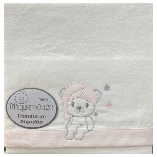 sabana franela osito